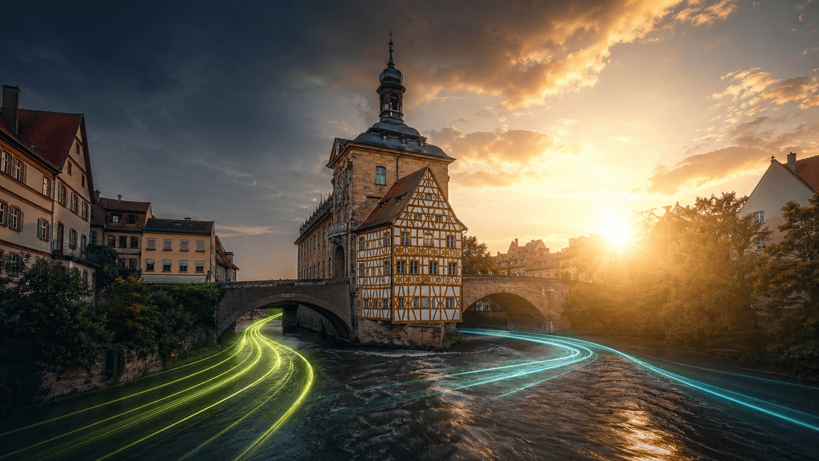 Bamberg als VibeFabrik Illustration
